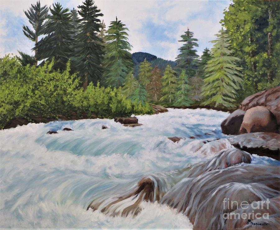 Rushing Waters by Beverly Theriault Rushing Waters by Beverly Theriault