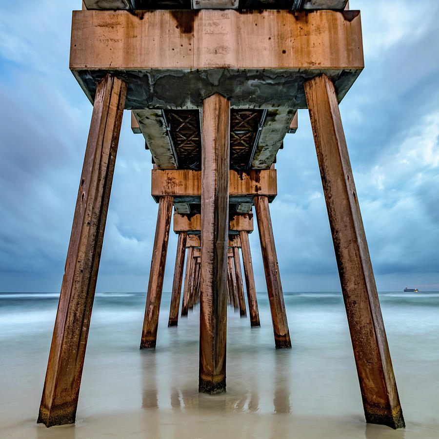 Russell Fields Pier - Panama City Beach Photograph by Gregory Ballos