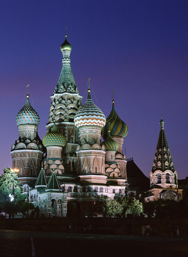 Russia, Moscow, Red Square, St. Basils Photograph by Vladimir Pcholkin Russia, Moscow, Red Square, St. Basils Photograph by Vladimir Pcholkin