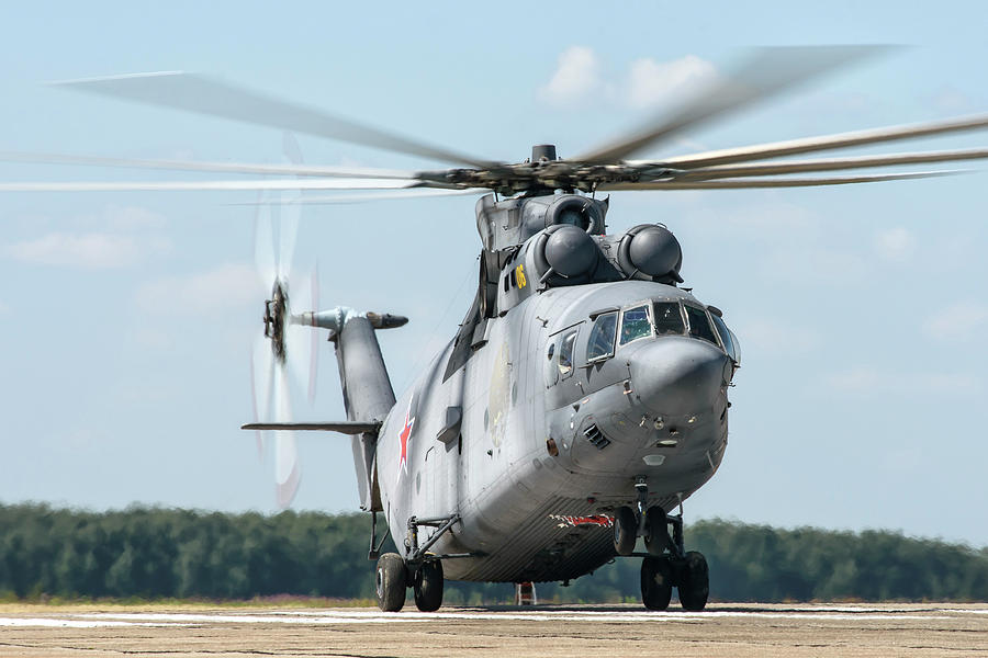 Russian Aerospace Forces Mi-26 Photograph by Daniele Faccioli