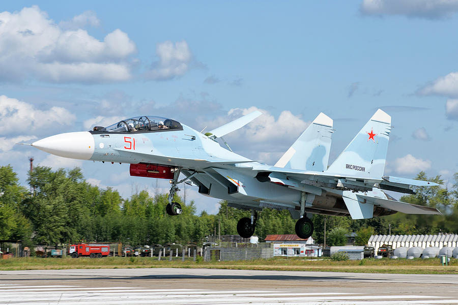 Russian Aerospace Forces Su-30sm Taking Photograph by Daniele Faccioli ...