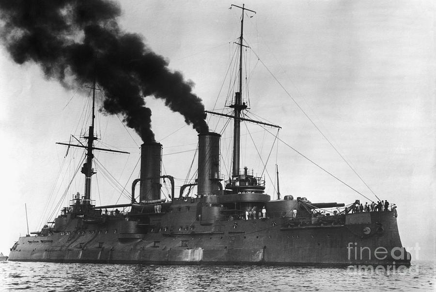 Russian Battleship Tsarevitch Photograph by Bettmann