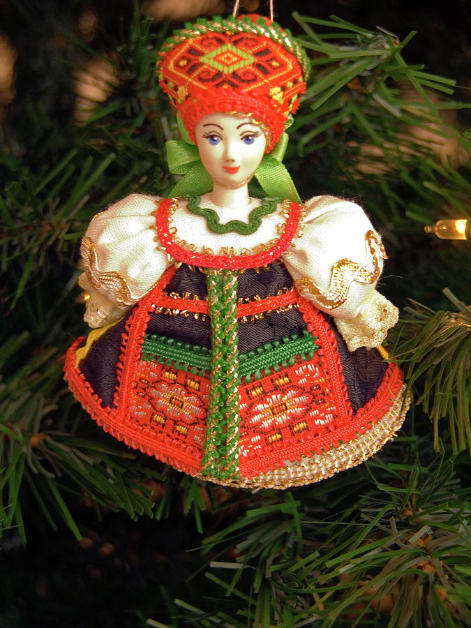 Russian Doll Ornament Photograph by Sally Weigand - Fine Art America