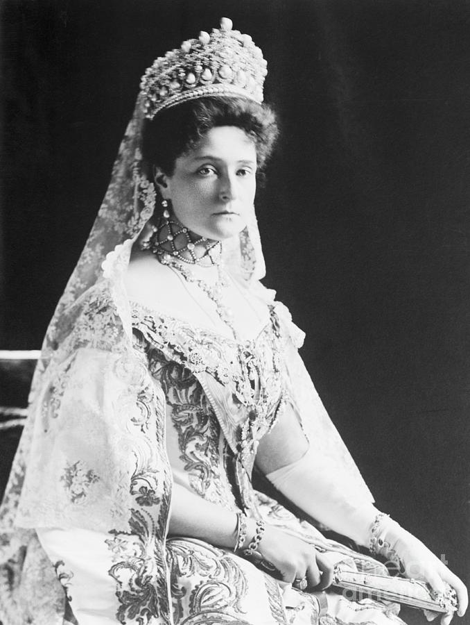 Russian Empress Alexandra Photograph by Bettmann