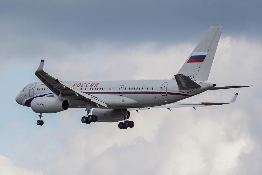 Russian Government Tu-204 Airliner Photograph by Timm Ziegenthaler