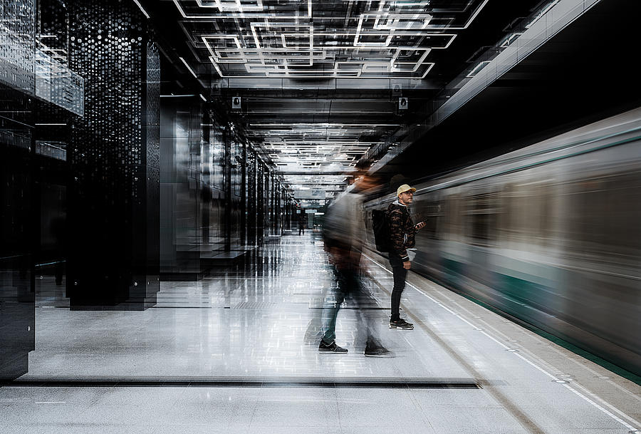 Russian Metro Station Series 5/5 Photograph by Carmine Chiriaco