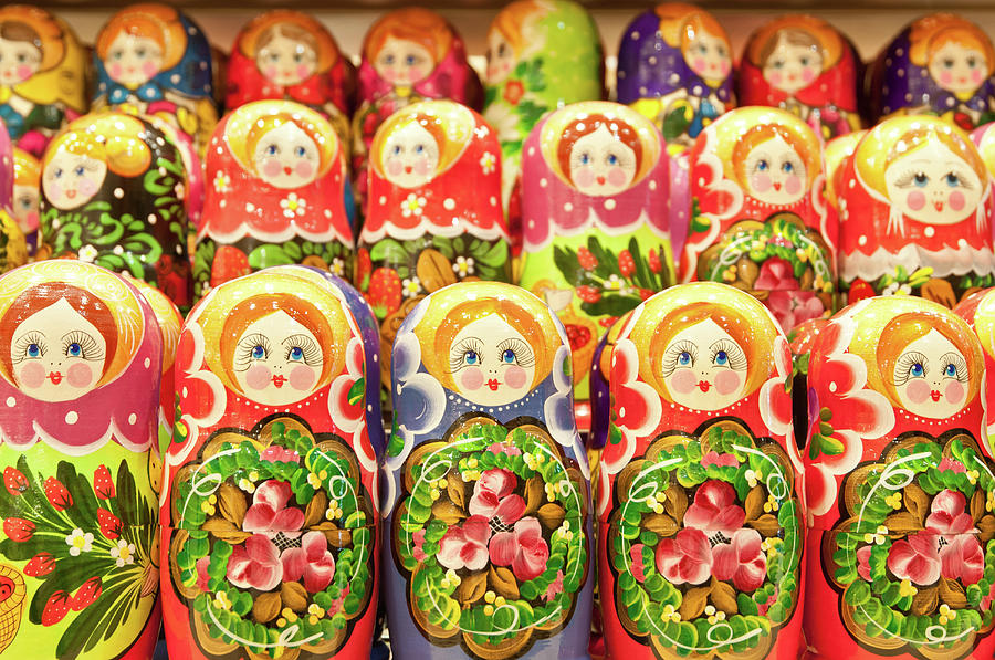 Russian Nesting Dolls, Matryoshka, For Photograph by Travelif