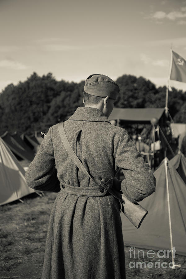 Russian Soldier World War II Photograph by Edward Fielding