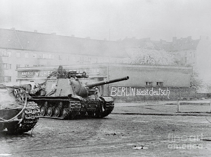 Russian Tanks In Berlin Photograph by Bettmann - Pixels