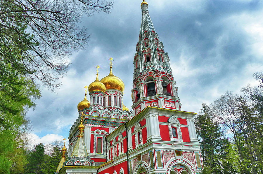 Russian orthodox church, Shipchenski monastery of St Nicholas Photograph by Steve Estvanik