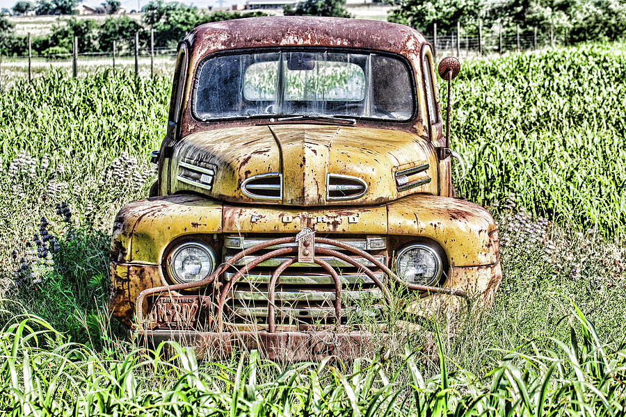 Rust Bucket Photograph by Ronnie Prcin