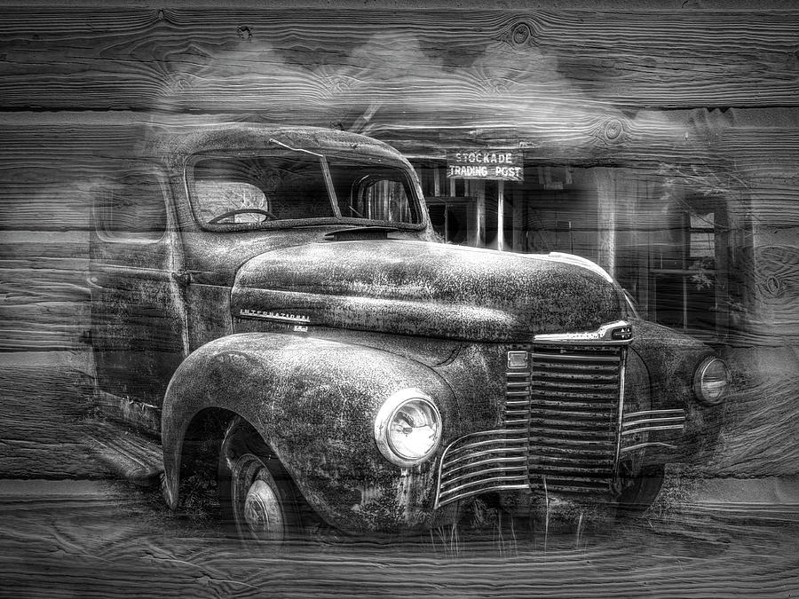 Rust in Black and White  Photograph by Debra and Dave Vanderlaan