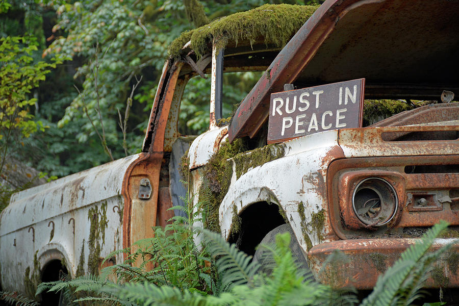 Rust in Peace Photograph by Bruce Gourley