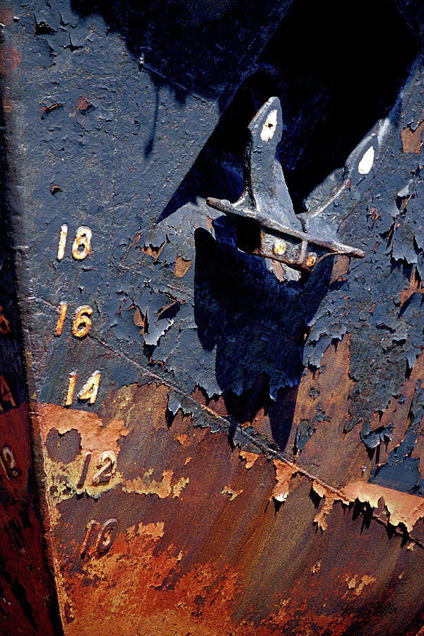 Rusted Russian Ship Photograph by Jerry Griffin