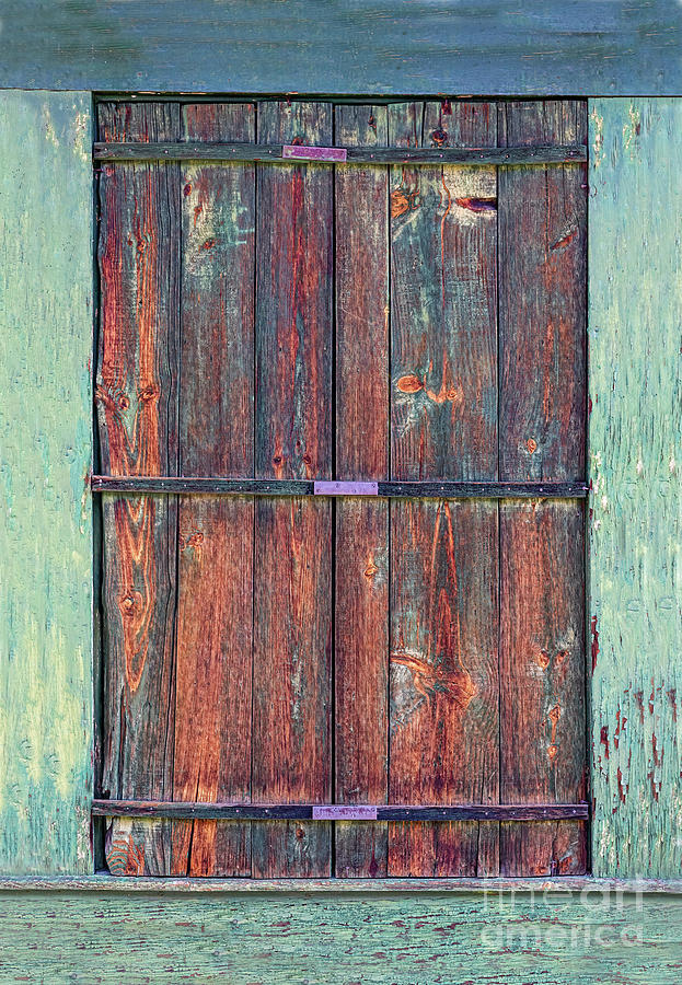 Rustic Barn Wood Door Photograph by James BO Insogna