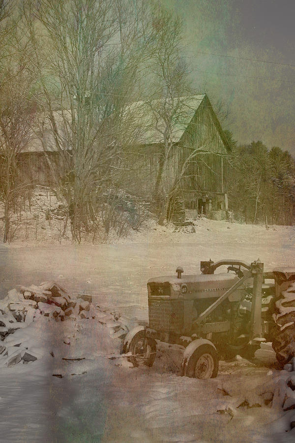 Rustic Vermont Farm Barn Photograph