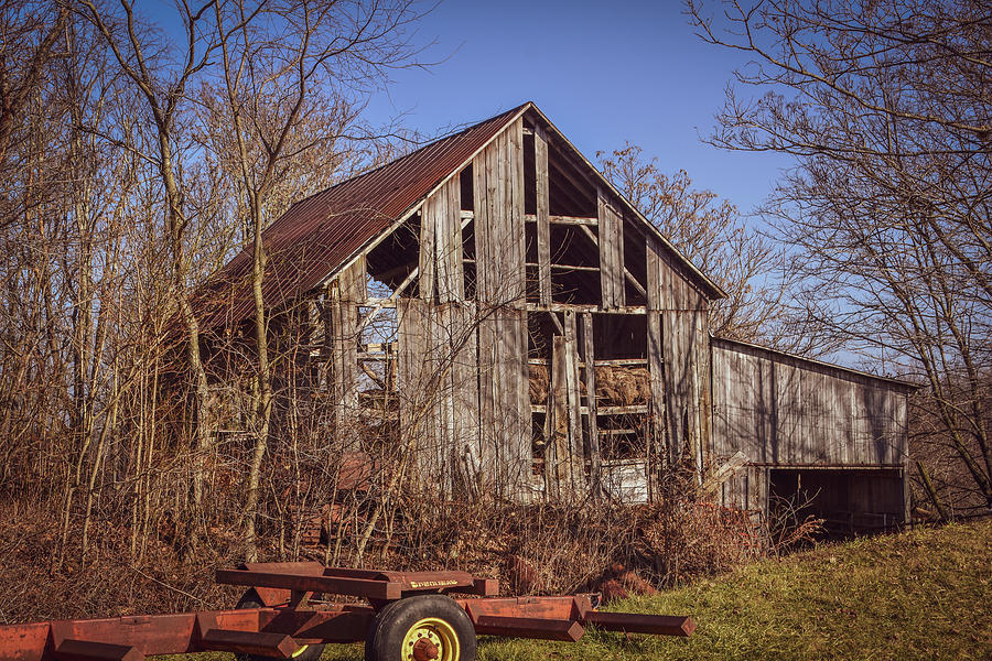 Rusty Barn Photograph by Michelle Wittensoldner