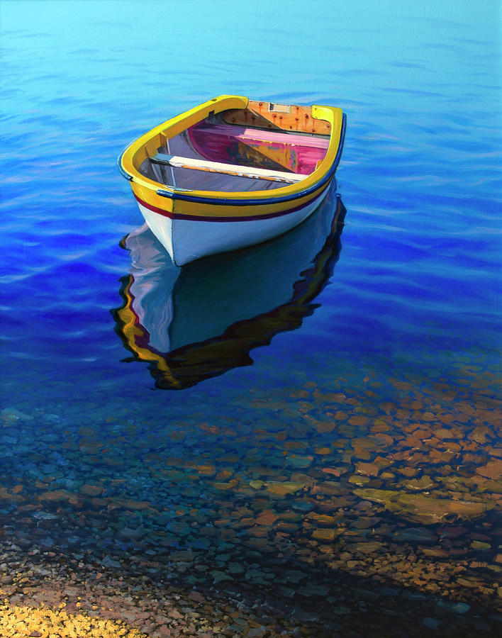 Summer Photograph - Rusty Boat by Davor Zilic