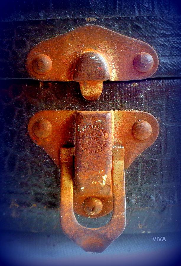 Rusty Old Latch Photograph by VIVA Anderson