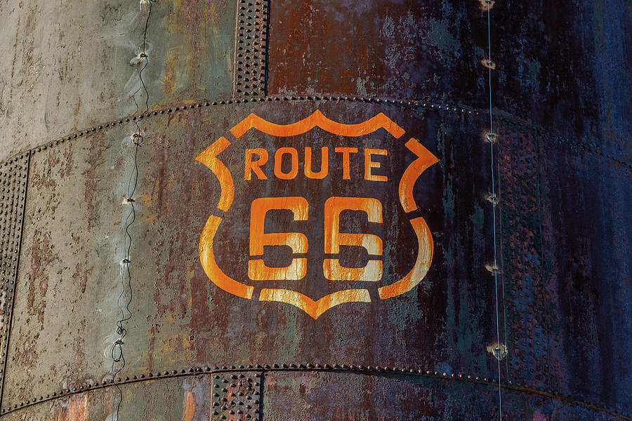 Rusty Route 66 Photograph by Wayne Stadler