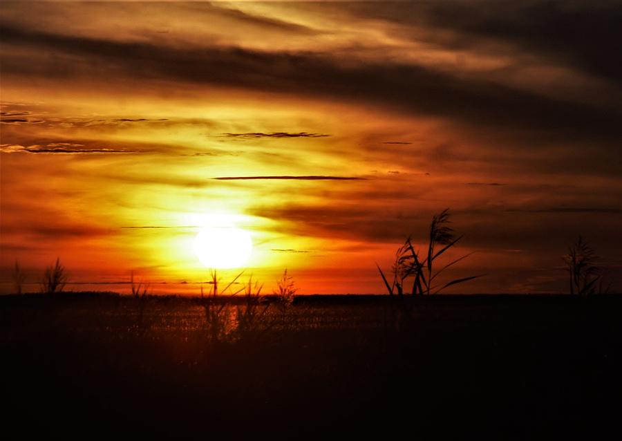 Rusty Sunset Photograph by John Glass