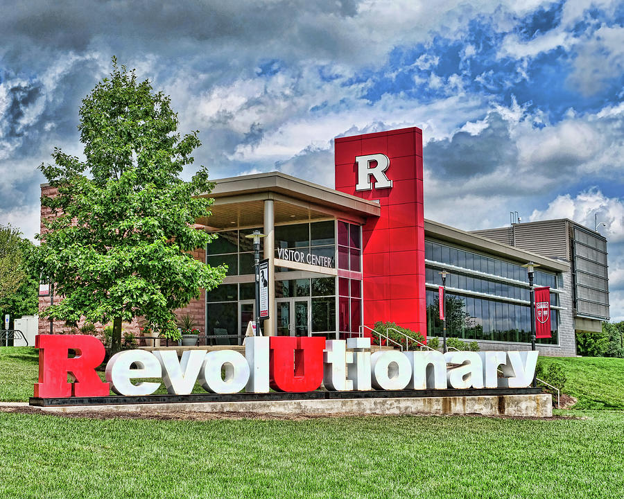 Rutgers University Photograph - Rutgers Visitor Center # 2 by Allen Beatty