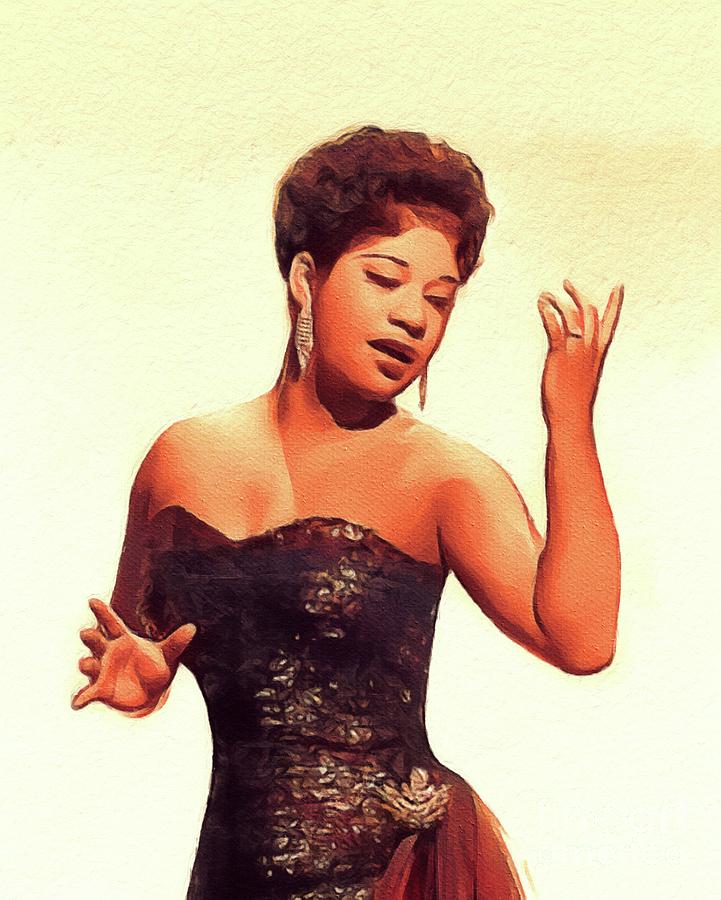 Ruth Brown, Music Legend Painting