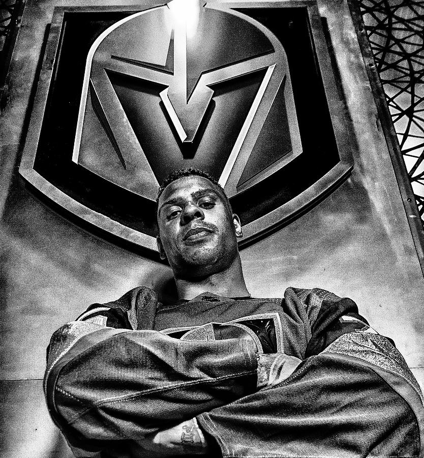 Ryan Reaves Vegas Golden Knights by Michael Rogers Ryan Reaves Vegas Golden Knights by Michael Rogers