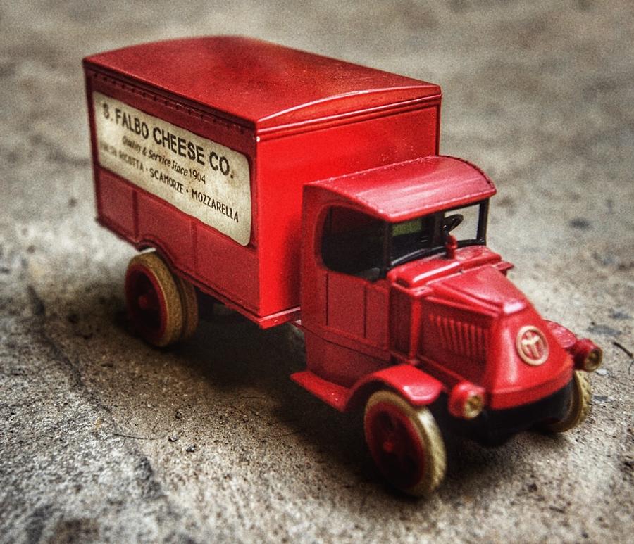 S. Falbo Cheese Toy Truck Photograph by Pamela Falbo | Fine Art America