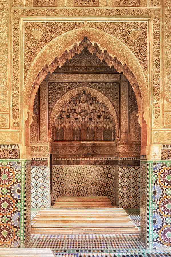 Saadian Tombs Photograph by Lindley Johnson