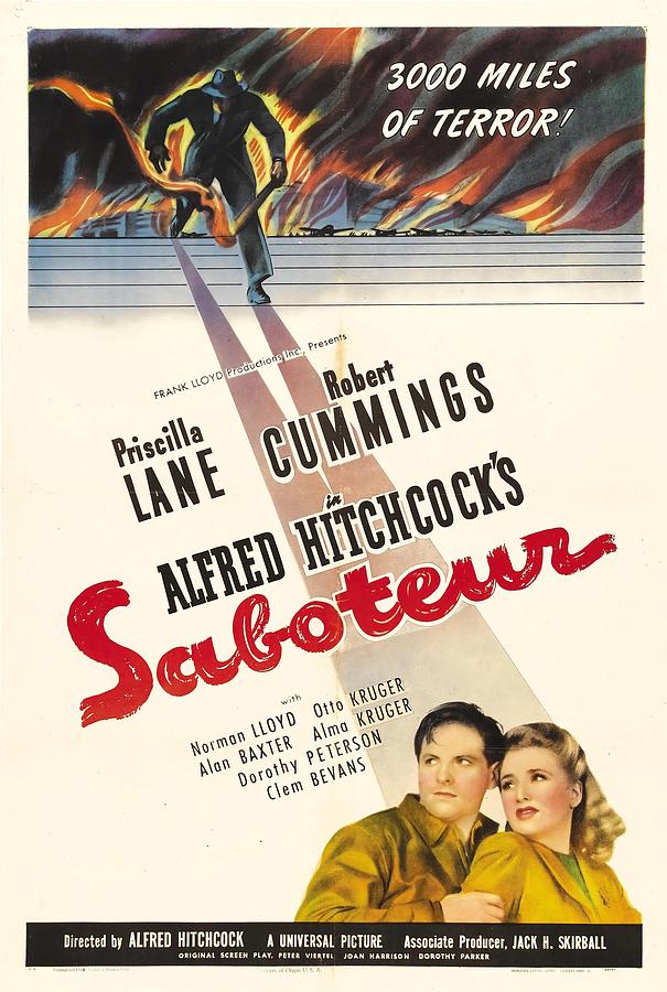 Saboteur -1942-. Photograph by Album