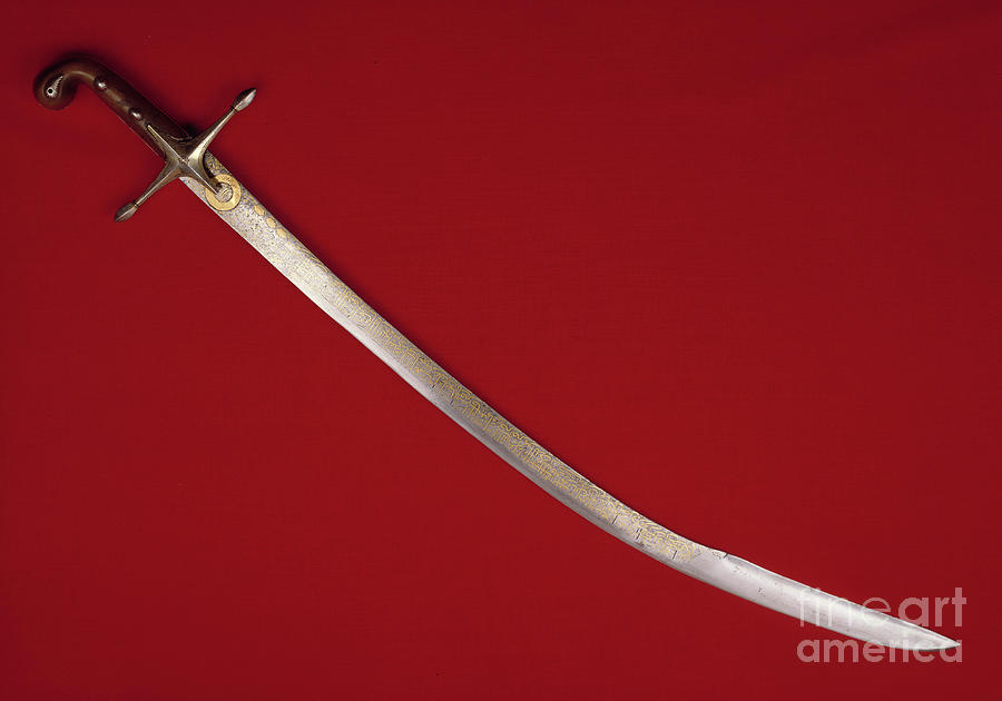 Sabre Of Suleyman I The Magnificent Photograph by Ottoman School