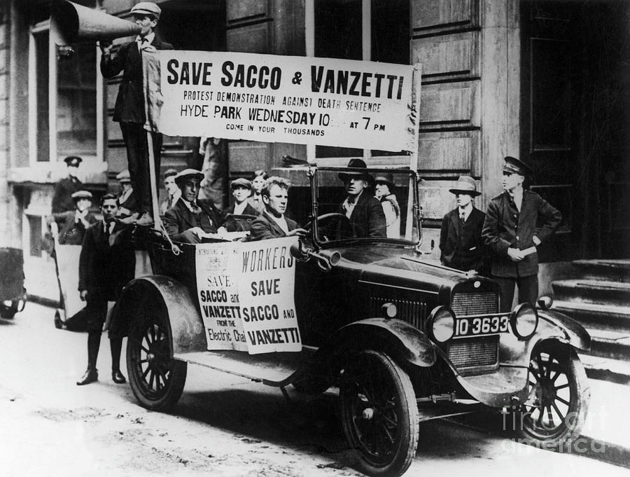 Sacco And Vanzetti Sympathizers Photograph by Bettmann