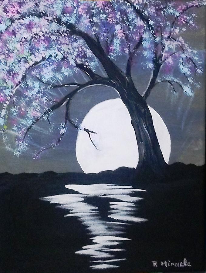 Sacha's Tree Painting by Renee Miracle - Fine Art America