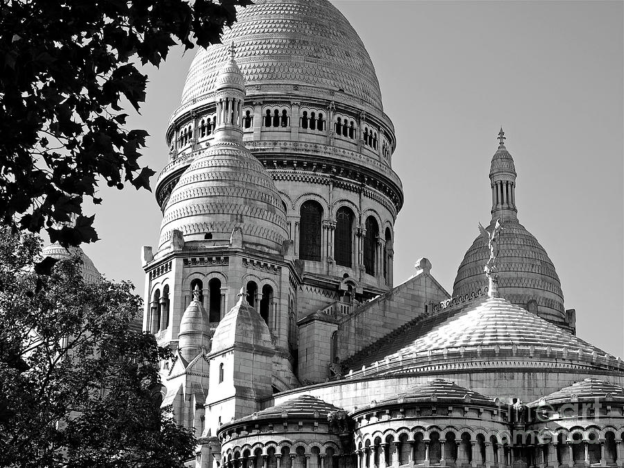 Sacre Coeur At Montmartre Photograph