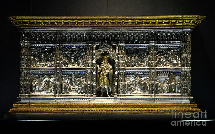Sacred Art From The Museum of the Works of el Duomo Florence Italy Photograph by Wayne Moran