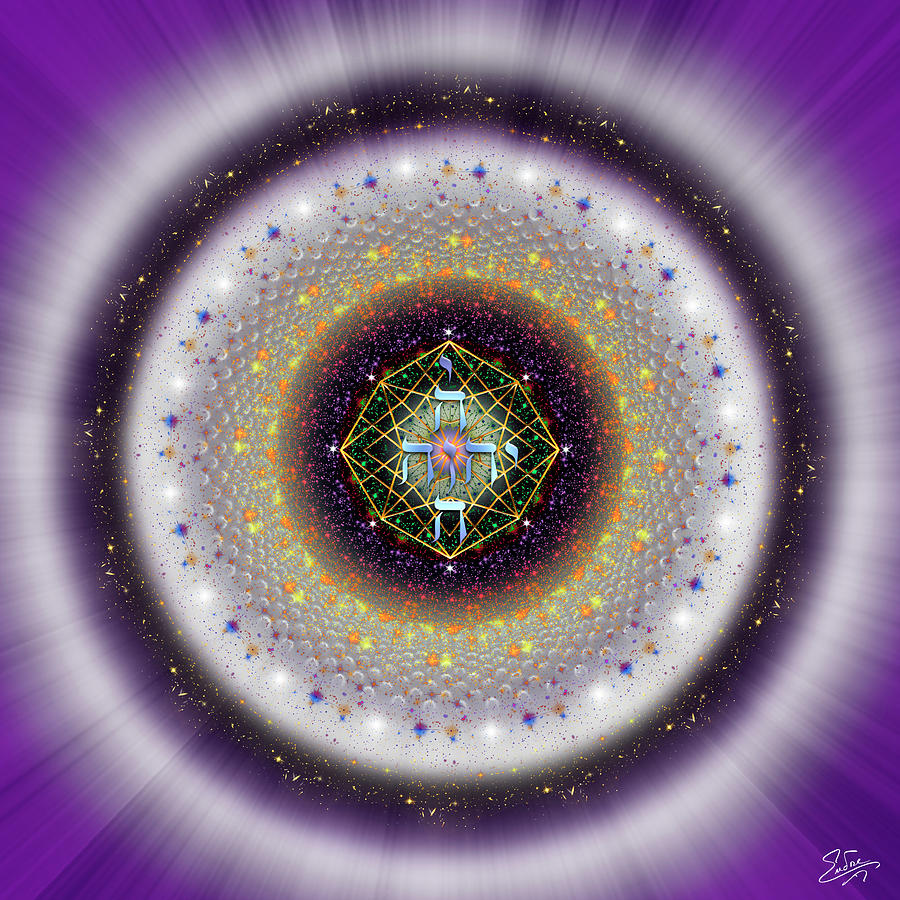 Sacred Geometry 729 Digital Art by Endre Balogh
