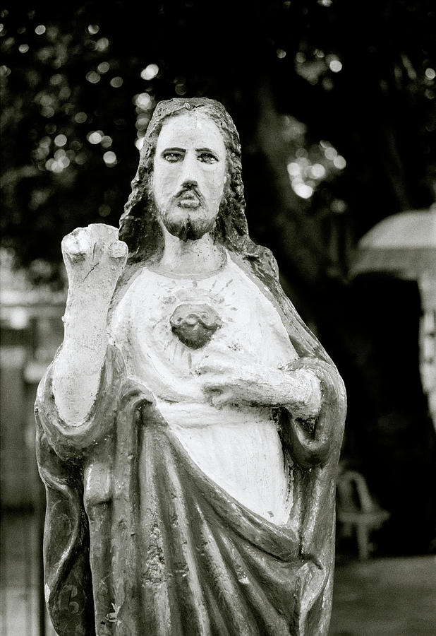 Sacred Heart Of Jesus In Photograph by Shaun Higson