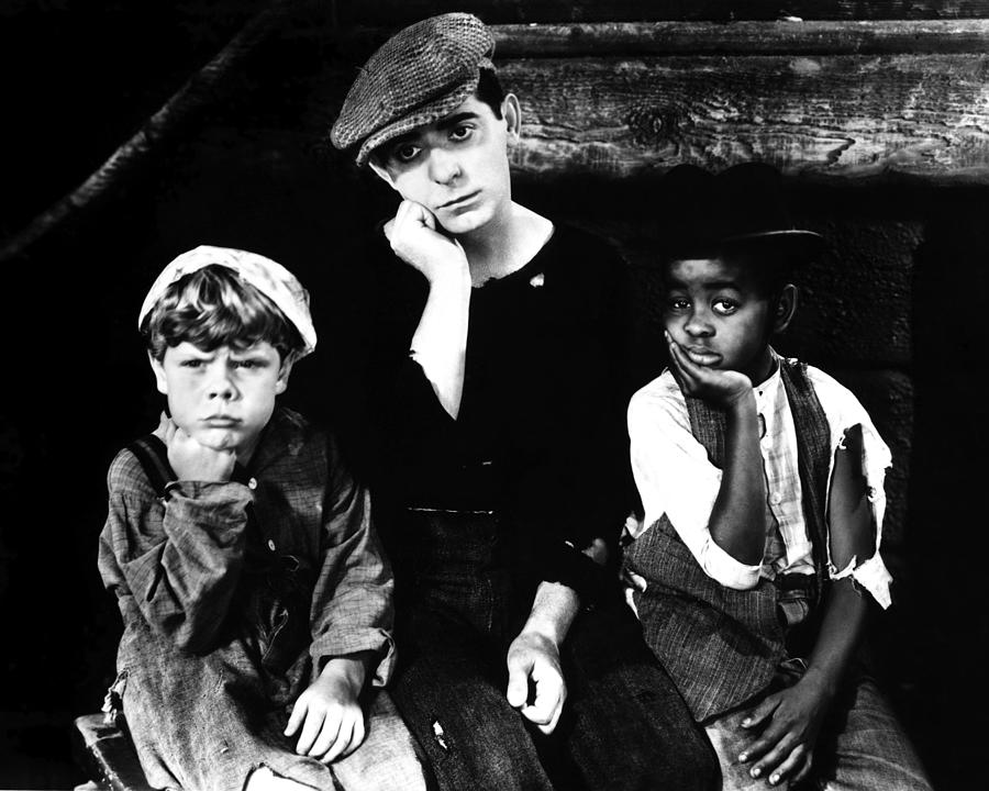 Sad Eddie Cantor Sitting With Children Photograph by Globe Photos ...