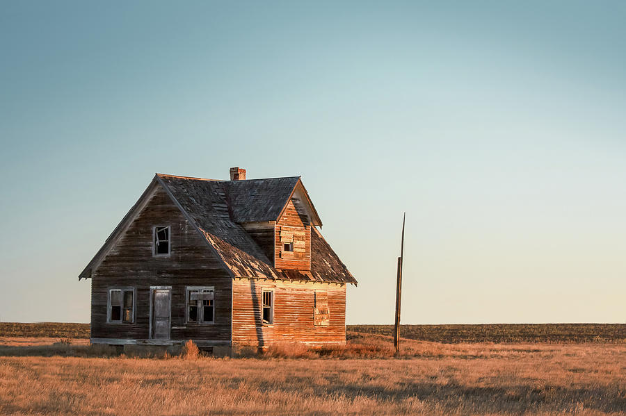 Sad Homestead Photograph by Todd Klassy