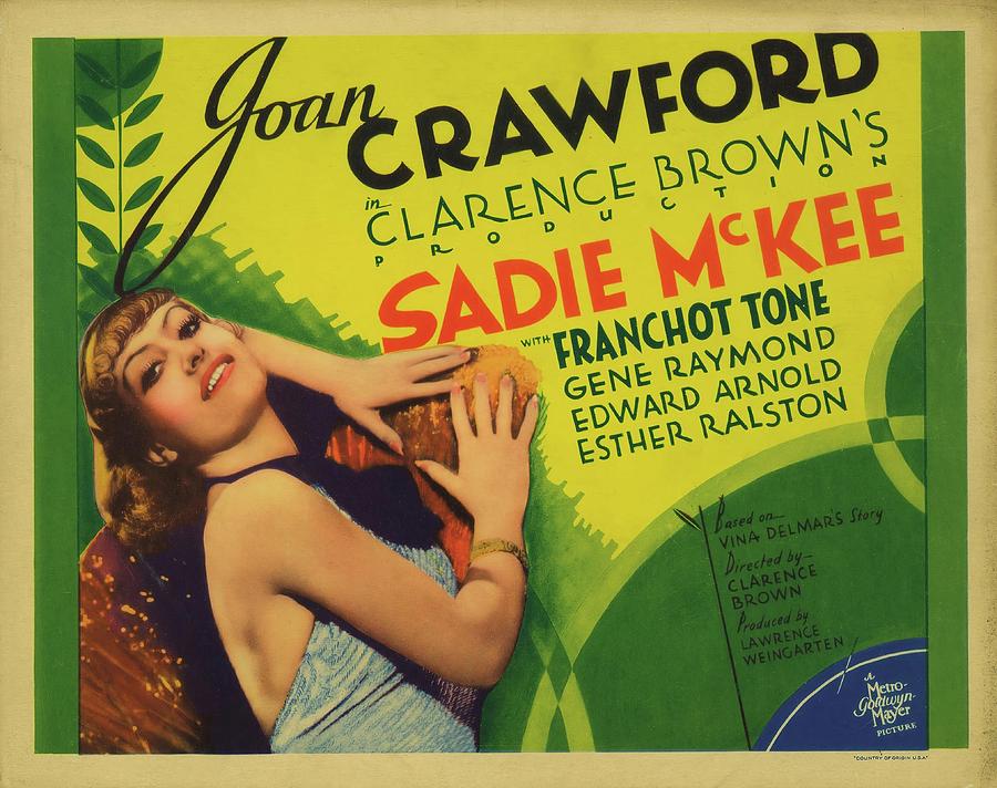 Sadie Mckee -1934-. Photograph by Album