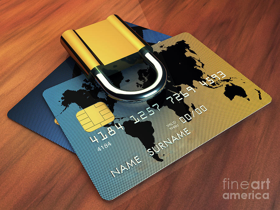 Safe Banking Photograph by Nobeastsofierce/science Photo Library