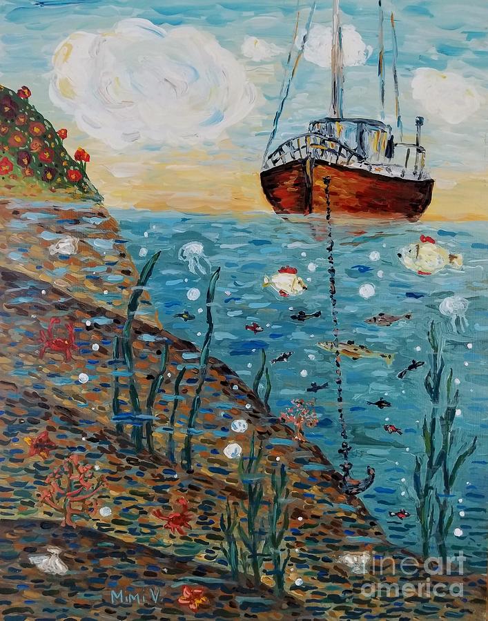 Safe Harbor Painting by Maria Langgle