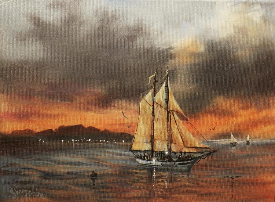 Safe Harbor Painting by Tom Shropshire