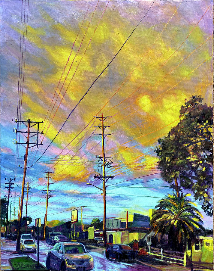 Saffron Sky by Bonnie Lambert Saffron Sky by Bonnie Lambert