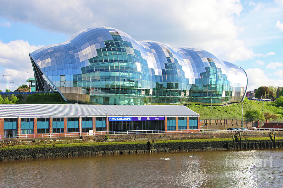 Sage Gateshead Concert Hall in Newcastle England  6208 Photograph by Jack Schultz