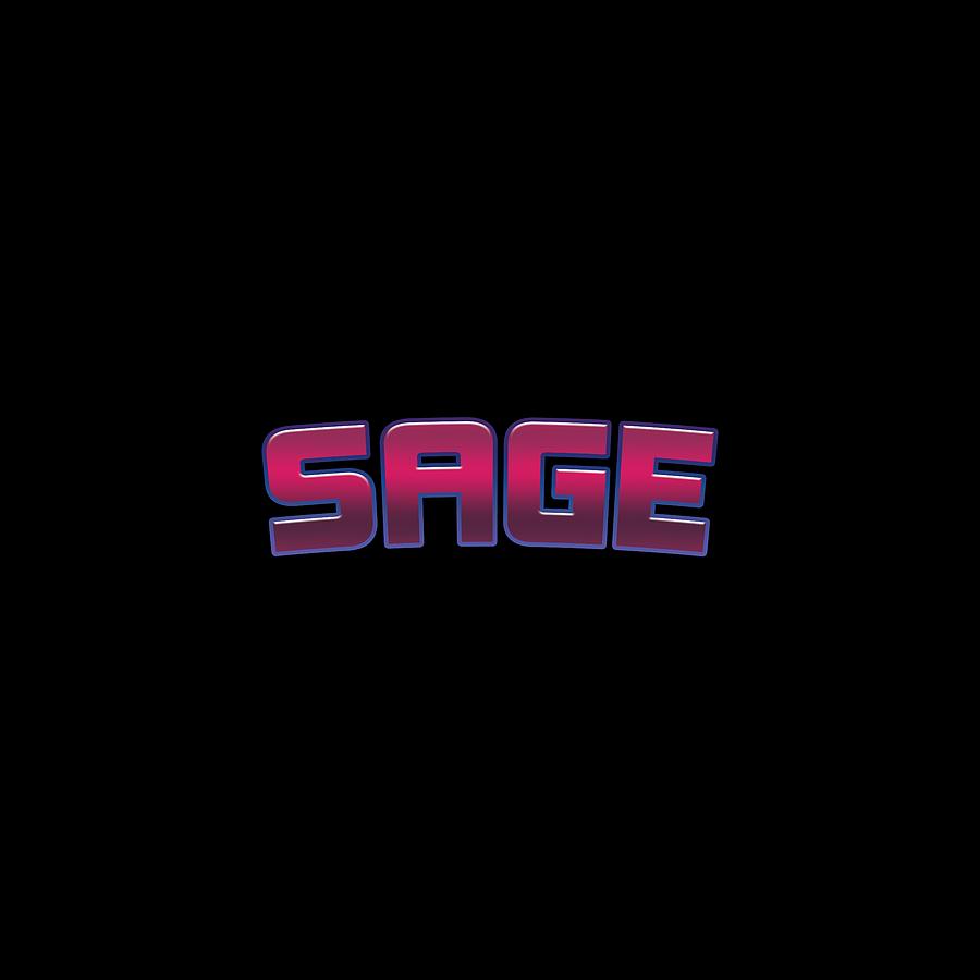Sage #Sage Digital Art by TintoDesigns