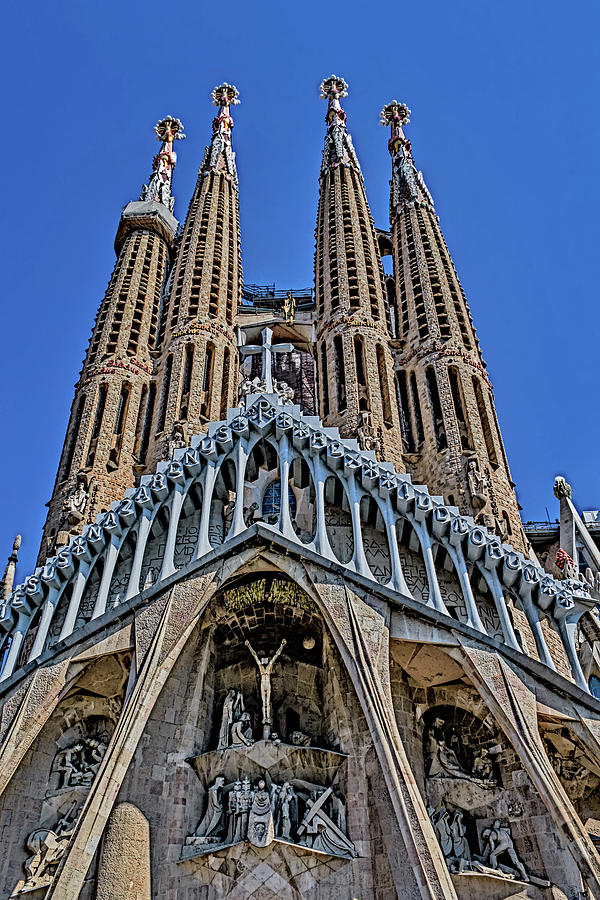Sagrada Familia Antoni Gaudi Photograph by Vladimir Rayzman