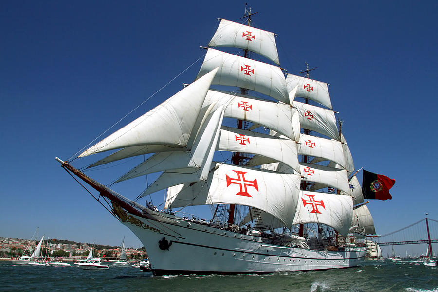 Sagres School Ship Photograph by Fernando Alves - Pixels