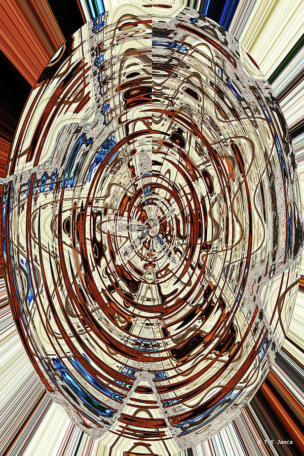 Saguaro Abstract 9333e1a Digital Art by Tom Janca